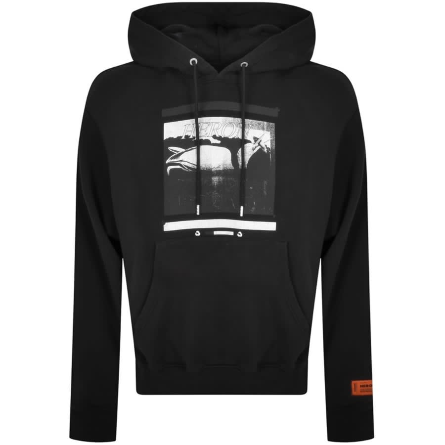 HERON PRESTON Misprinted パーカー Heron Preston Misprinted Heron Hoodie Black | Mainline